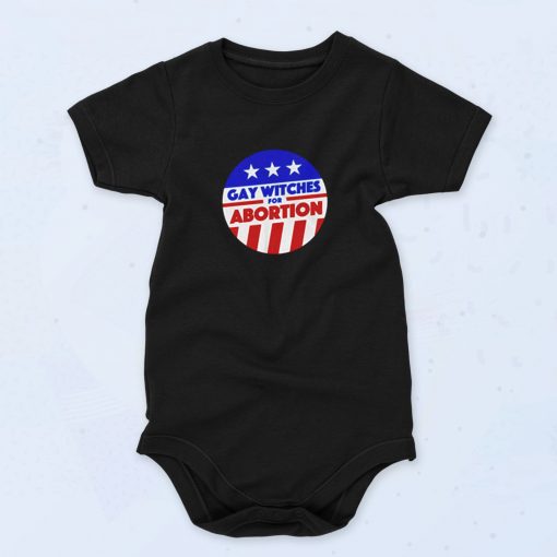 Gay Witches For Abortion Cute Baby Onesie