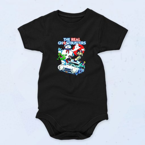 Ghostbusters Crew Collage Cute Baby Onesie