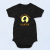 Great Pumpkin Brown Scene Peanuts Snoopy Cute Baby Onesie