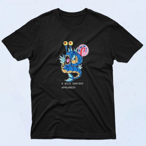 Gyarados Pokemon Gary Spongebob 90s T Shirt Style