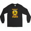 Halloween Knitting Long Sleeve Shirt Style