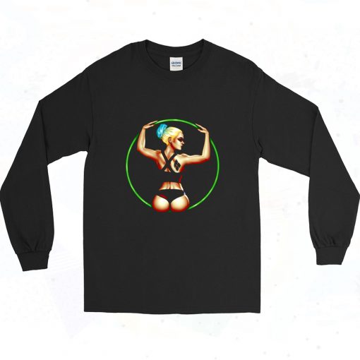 Harley Quinn Aerial Dancer Long Sleeve Shirt Style