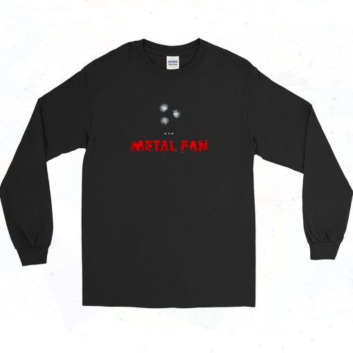 Heavy Metal Fan Long Sleeve Shirt Style