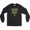 Hodgkins Lymphoma Long Sleeve Shirt Style