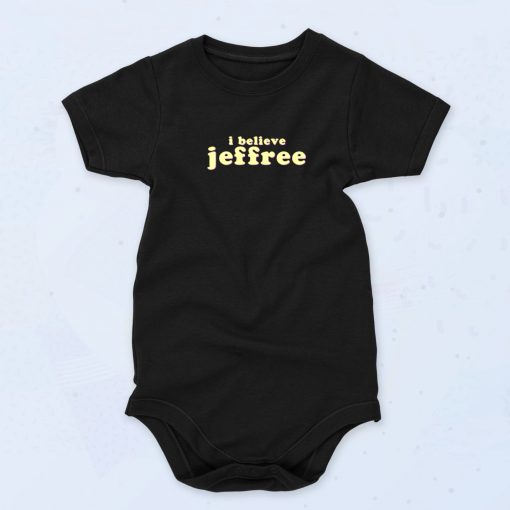 I Believe Jeffree Star Cute Baby Onesie