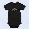 Iggy Pop The Stooges Wings Logo Cute Baby Onesie