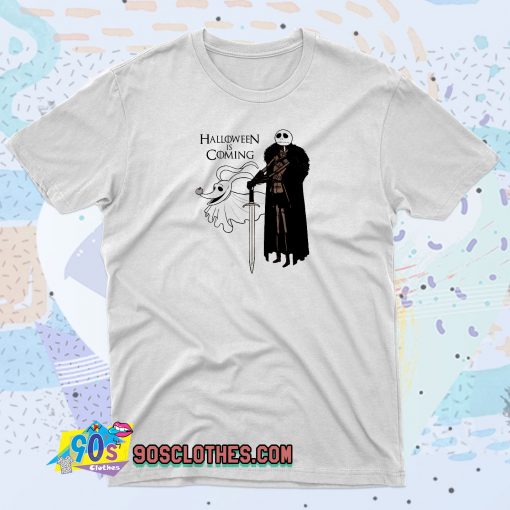 Jack Skellington And Zero Halloween Saying Quote T Shirt