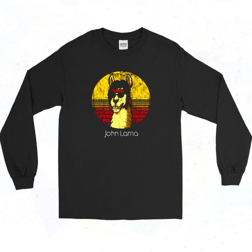 John Lama Lennon Parody Rock Long Sleeve Shirt Style