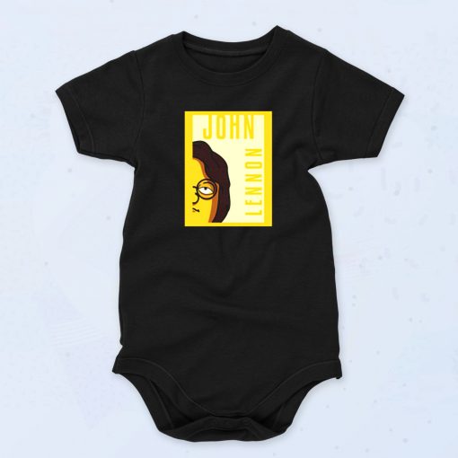 John Lennon Beatles Cute Baby Onesie