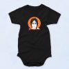 John Lennon Cartoon Cute Baby Onesie