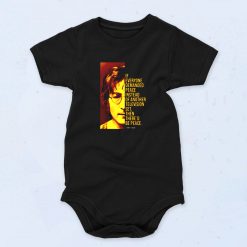 John Lennon Quote Cute Baby Onesie