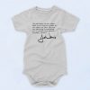 John Lewis Philosophy Vintage 90s Baby Onesie