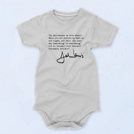 John Lewis Philosophy Vintage 90s Baby Onesie