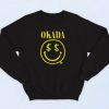 Kazuchika Okada Nirvana Parody 90s Sweatshirt Fashion