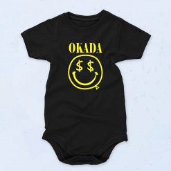 Kazuchika Okada Nirvana Parody Cute Baby Onesie