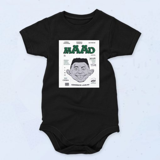 Kendrick Lamar Maad TDE 4 Life Baby Onesie