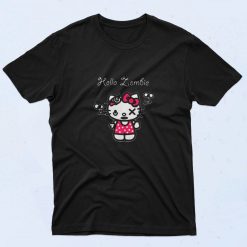 Kitty Parody Hello Zombie 90s T Shirt Style