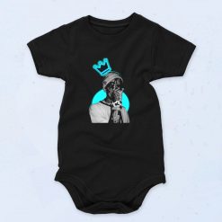 Lil Peep Black Cute Baby Onesie