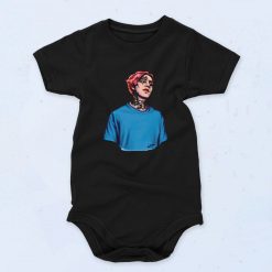 Lil Peep New Artwork Design Cute Baby Onesie