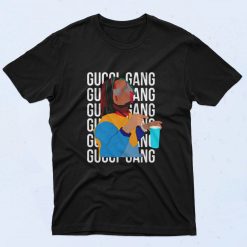 Lil Pump Gucci Gang 90s T Shirt Style