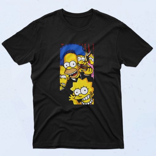 Lovers Movie All Characters The Simpsons Family 90s T Shirt Style