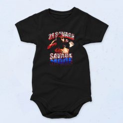 Match Jordan 1 Top 3 Savage Mode 21 Savage Cute Baby Onesie