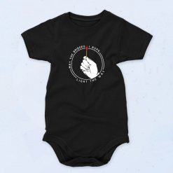 May The Bridges I Burn Light The Way Cute Baby Onesie