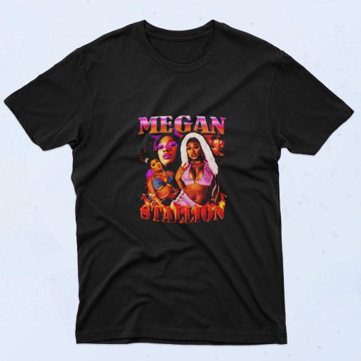 Megan Thee Stallion Vintage Inspired 90s Rap 90s T Shirt Style