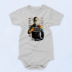 Michael Myers Halloween Mug Shot Custom Unisex Baby Onesie