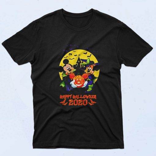 Mickey And Minnie Happy Halloween 2020 90s T Shirt Style