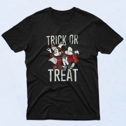 Mickey And Minnie Trick Or Treat Halloween 90s T Shirt Style