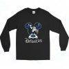 Mickey Mouse Loves Los Angeles Dodgers Long Sleeve Shirt Style