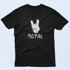 Mickey Mouse Metal 90s T Shirt Style