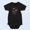 Minnie Breast Cancer Awareness Cute Baby Onesie