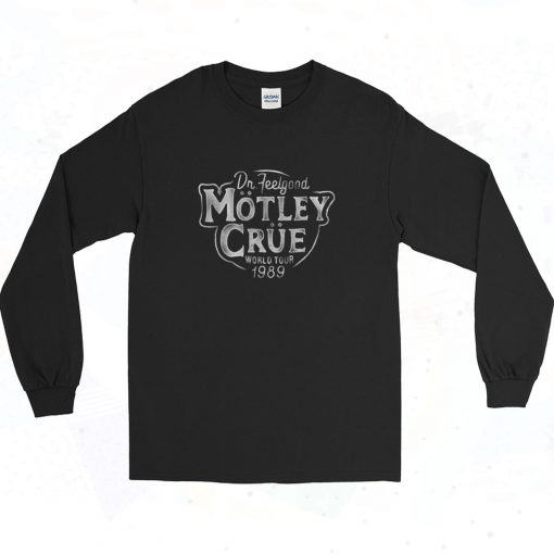 Motley Crue Classic Feelgood Tour Long Sleeve Shirt Style