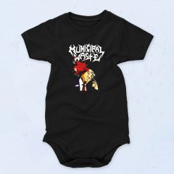 Municipal Waste Dumbtrump Heavy Metal Cute Baby Onesie