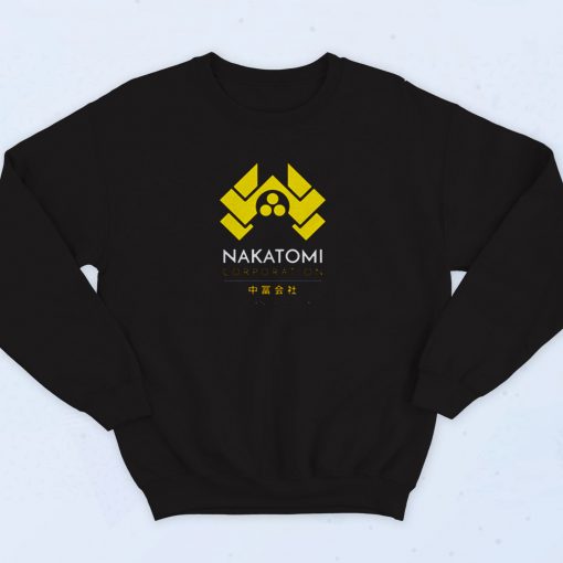 Nakatomi Towers Plaza Los Angeles Replica 90s Sweatshirt Fashion