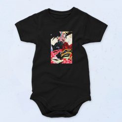 Naruto Vs Sasuke Cute Baby Onesie