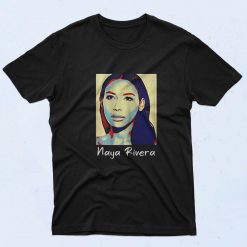 Naya Rivera Art 90s T Shirt Style