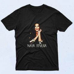 Naya Rivera Vector Art 90s T Shirt Style