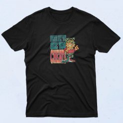 Never Let Em See You Garfield Funny Cartoon T Shirt