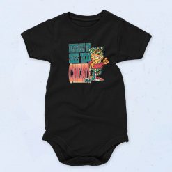 Never Let Em See You Garfield Unisex Baby Onesie