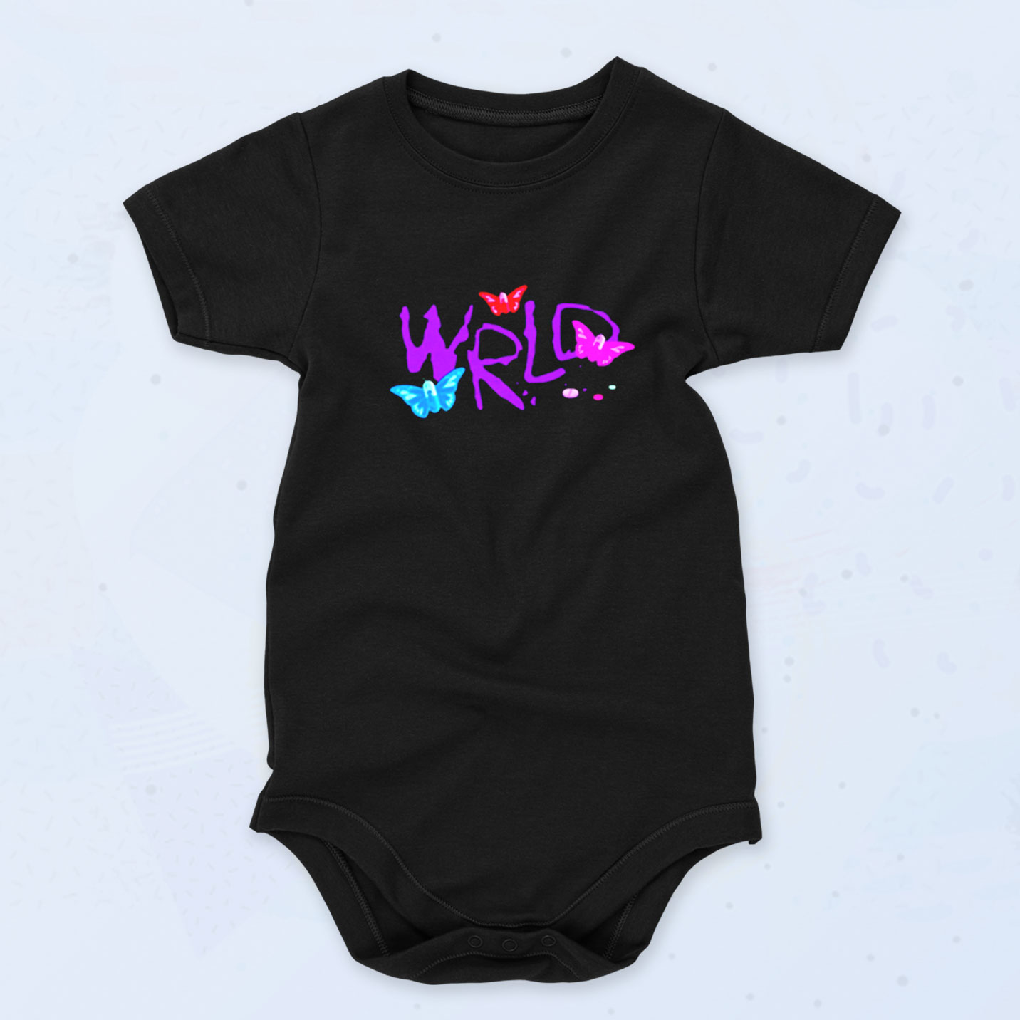 New Juice Wrld Druggerfly Cute Baby Onesie Baby Clothes 90sclothes