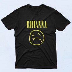 Nirvana Parody Rihanna 90s T Shirt Style