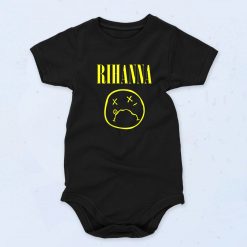 Nirvana Parody Rihanna Cute Baby Onesie