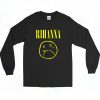 Nirvana Parody Rihanna Long Sleeve Shirt Style