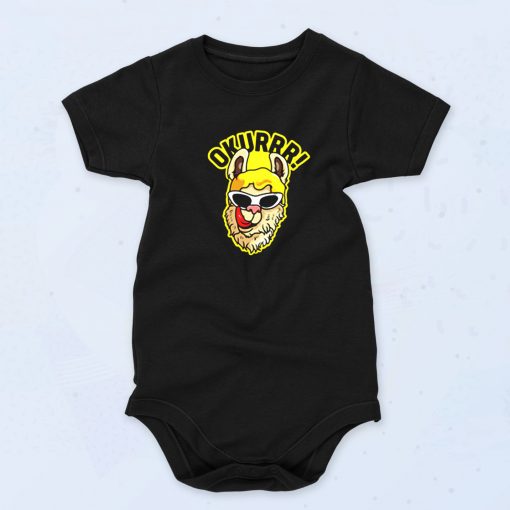 Okurrr Cardi B Llama Cute Baby Onesie