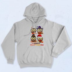 Owl Happy Halloween Day Hoodie