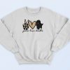 Peace Love Doodle Sweatshirt