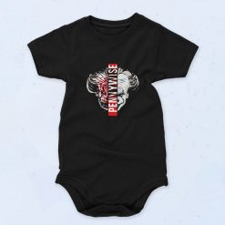 Pennywise Chapter Two Split Face Cute Baby Onesie